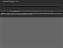 Tablet Screenshot of norwichcity.co.uk